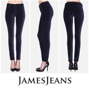 James Jeans Twiggy Navy Corduroy Skinny Pants Women’s Size 30